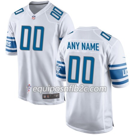 Camiseta Hombre NFL Detroit Lions Personalizar Nike Blanco